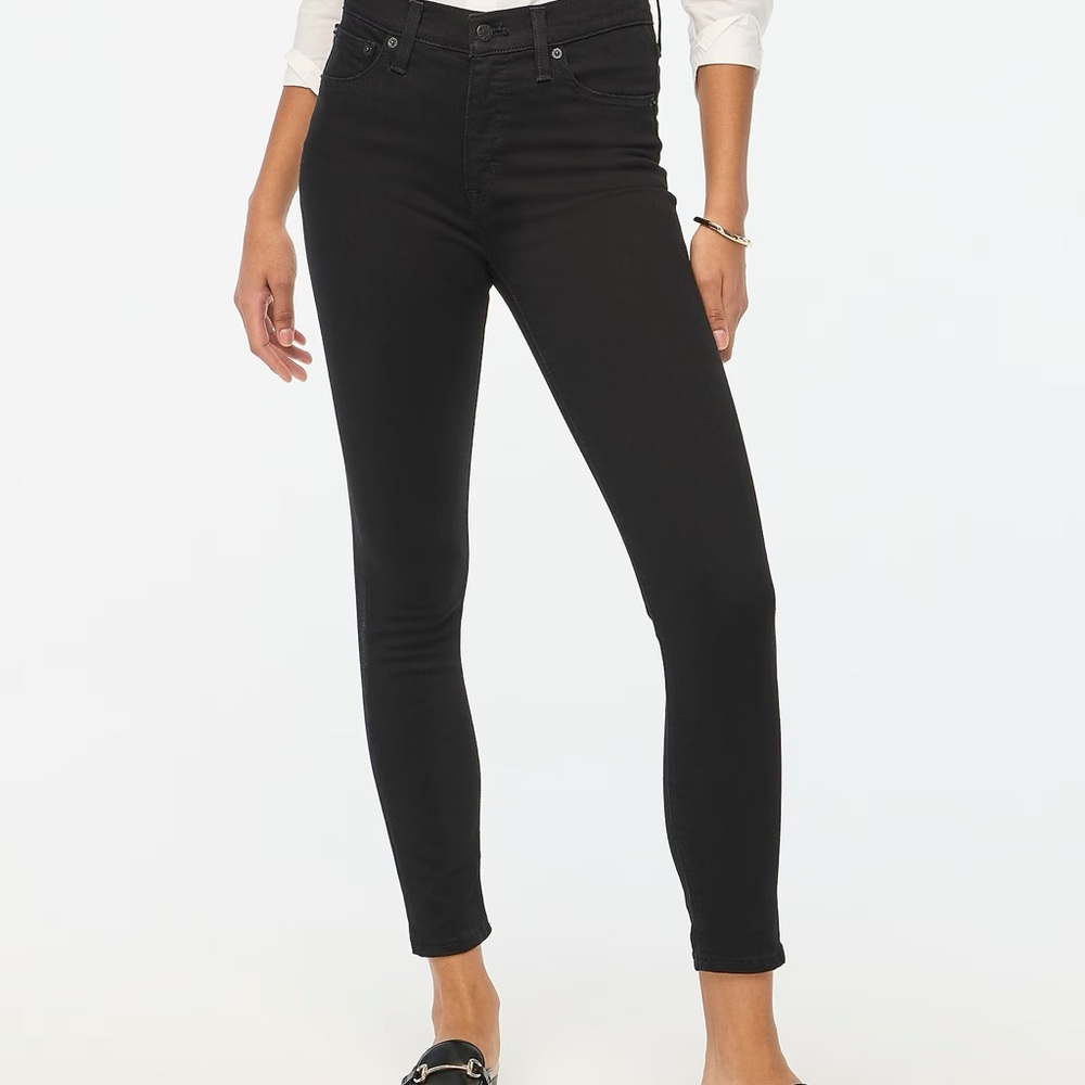 J. Crew Women's Black Skinny Jeans